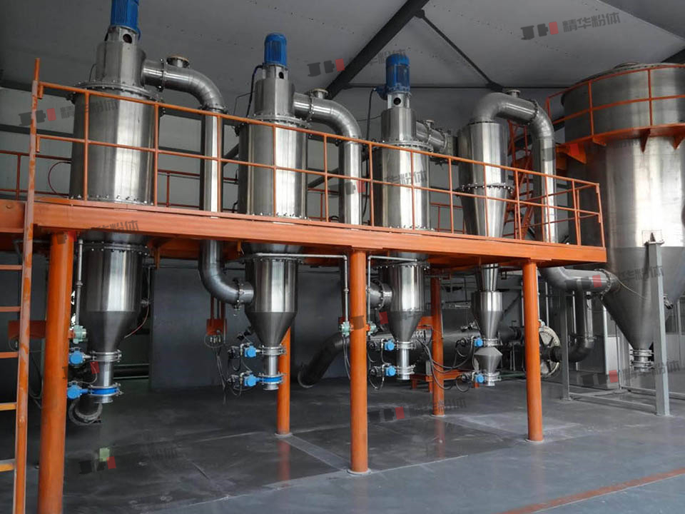 球型霧化鋁粉氮?dú)獗Ｗo(hù)氣流分級機(jī)--河南某公司