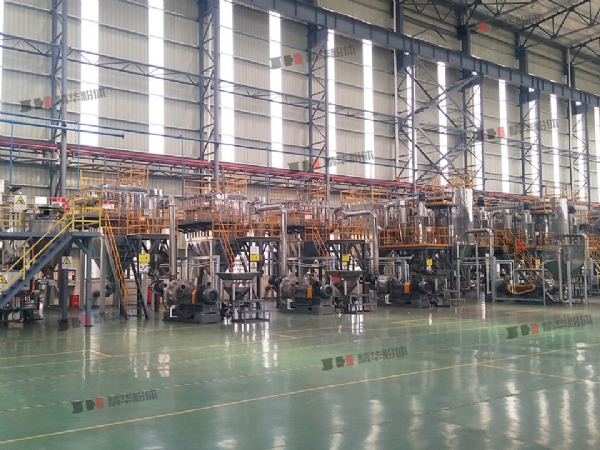 石油焦超微粉碎機(jī)--安徽某生產(chǎn)現(xiàn)場